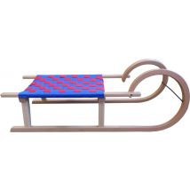 Lion Bohemia Hörnerrodel mit Gurtsitz (90 cm, Holz natur)