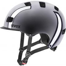 uvex HLMT 5 Bike Pro Chrome Fahrradhelm (58- 61 cm, 02 gunmetal chrome)