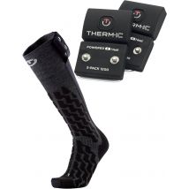 Therm-ic PowerSock Set Heat Fusion Uni+ SPack 1200 (45.0 - 47.0, schwarz)