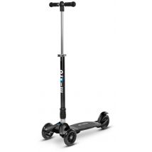 Micro Compact Black Kickboard mit Interchangeable-Lenker (schwarz)