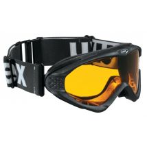 uvex Skibrille Onyx (2229 black metallic, lasergold lite/clear)
