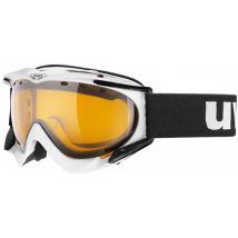 uvex Skibrille Apache (1029 polarwhite, lasergold lite/clear)