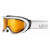 uvex Brillenträgerbrille Comanche Optic (1029 white mat, lasergold lite/clear)