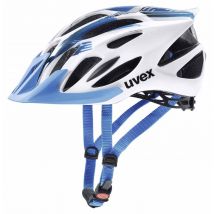uvex Flash Fahrradhelm (57-61 cm, 01 white/blue)