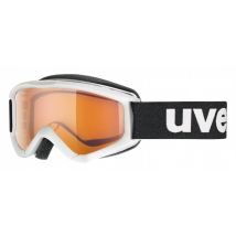 uvex Kinderskibrille Speedy Pro (1112 white, single lens, lasergold (S2))