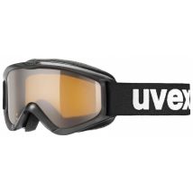 uvex Kinderskibrille Speedy Pro (2312 black, lasergold, single lens (S2))