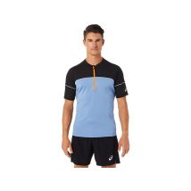 Tee Shirt de Running Fujitrail Top - Blue Harmony Performance Black-XL