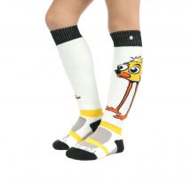 Chaussette de Ski Piou - Blanc-19-22