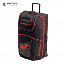 Valise Double Compartiment Noir Rouge