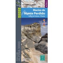 Guide de randonnée Macizo De Monte Perdido au 1/15.000