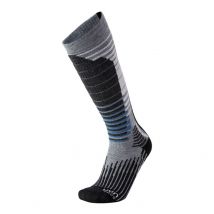 Chaussettes de Ski Snowboard Hommes - Dark Blue/Grey Melange-45/47