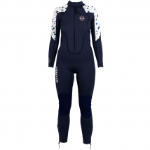 Combinaison Intégrale Double Zip 3/2 mm Femme-XL