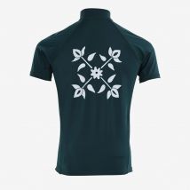 Lycra - Tee Shirt de Surf Bright - Rain Forest-XL