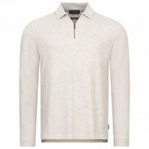 TED BAKER Karpol Soft Touch Mężczyźni Bluza z kołnierzykiem 269623-NATURAL
