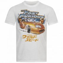 SZYBCY I WŚCIEKLI Supra Mężczyźni T-shirt UNMTS042WHT