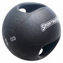 SPORTINATOR Premium Piłka lekarska z uchwytami 8kg