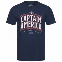 Kapitan America Archieve Mężczyźni T-shirt FCMTS060NVY