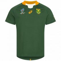 Południowa Afryka Springboks ASICS Rugby World Cup Mężczyźni Koszulka domowa 2111A167-300