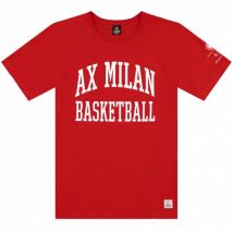 AX Armani Exchange Mediolan EuroLeague Mężczyźni T-shirt z motywem koszykarskim 0194-2552/6605