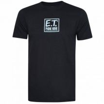 ET – istota pozaziemska Flying Mężczyźni T-shirt UNMTS075BLK