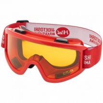 HIDETOSHI WAKASHIMA "Higashi" Unisex Gogle narciarskie gogle snowboardowe czerwone