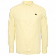 Lyle & Scott Mężczyźni Z długim rękawem Koszula lniana LW1224V-W325