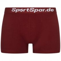 Sportspar.de Mężczyźni "Sparbuchse" Bokserki wino czerwone