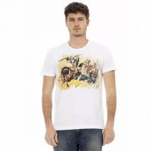 TRUSSARDI Action Mężczyźni History T-shirt Biały 2AT09001