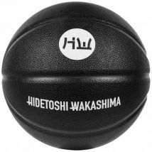 HIDETOSHI WAKASHIMA "All Black" Design Premium Piłka do koszykówki czarny