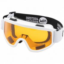 HIDETOSHI WAKASHIMA "Higashi" Unisex Gogle narciarskie gogle snowboardowe białe