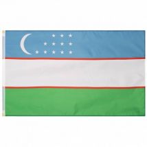 Uzbekistan Flaga MUWO "Nations Together" 90 x 150 cm