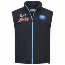 SSC Neapel EA7 Emporio Armani Mężczyźni Piłka nożna Kamizelka EASSCN23RU11-BLU