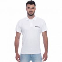 MONT EMILIAN "Caen" Mężczyźni Koszulka polo basic biały