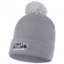 STREETSKILLER "MVP" Pompon Beanie Czapka z pomponem szary