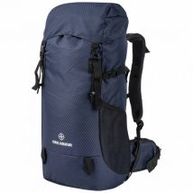 KIRKJUBØUR® "Vindelfjäll" Trekking w plenerze Plecak 35 L granatowy