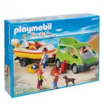 PLAYMOBIL® Familyvan z przyczepą podłodziową 4144