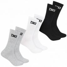 DC Shoes Sport Crew Unisex Skarpety 3 pary wielozałoga DC-03