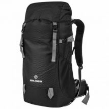 KIRKJUBØUR® "Vindelfjäll" Trekking na świeżym powietrzu Plecak 35 L czarny