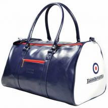 Lambretta Retro Sports Large Bag Torba 28x49x25 T20064L-NVY/BIAŁY