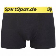 Sportspar.de Mężczyźni "Sparbuchse" Bokserki czarno-żółty