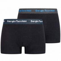 Sergio Tacchini Mężczyźni Bokserki 2-pak SA8956374-niebieski/biały