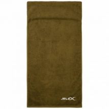 JELEX "100FIT" Sportowy ręcznik z kieszonką na zamek wojskowa zieleń