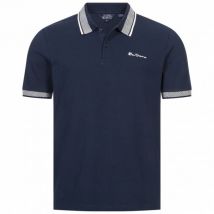 BEN SHERMAN Mono Collar Interest Mężczyźni Koszulka polo 1012639-CIEMNY-GRANATOWY