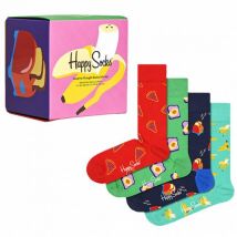 Happy Socks Food For Thought Zestaw upominkowy Skarpety 4 pary XFFT09-0200