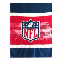 NFL American Football Koc polarowy 150 x 200 cm czerwony/niebieski 1133-9005726