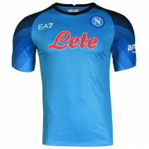 SSC Napoli EA7 EMPORIO ARMANI Mężczyźni UEFA Koszulka domowa EASSCN23GU01