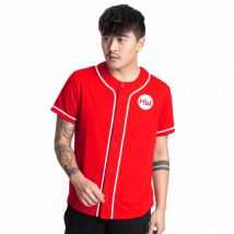 HIDETOSHI WAKASHIMA "BC Kiyota" Mężczyźni Piłka baseballowa Koszulka czerwony