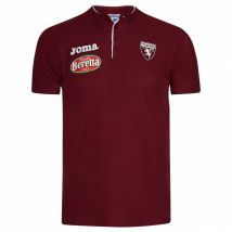 FC Turyn Joma Dzieci Koszulka polo ciemnoczerwony A1102719B671