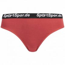 SportSpar.de "Sparhöschen" Kobiety Stringi ciemnoczerwony