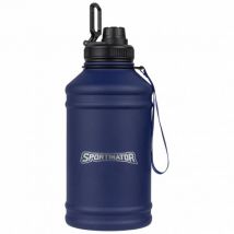 SPORTINATOR "Hydrated" Fitness stal nierdzewna Butelka 2,2l niebieski